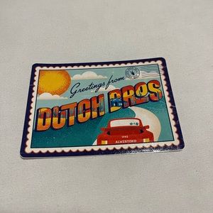 Dutch bros sticker
